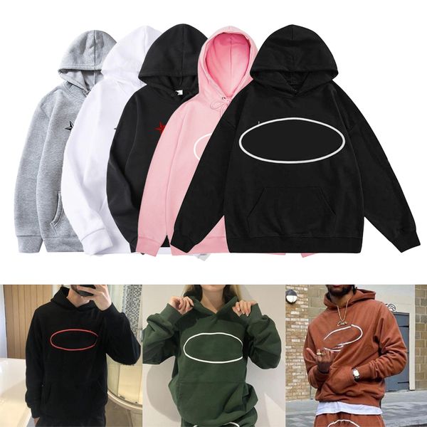 

mens womens hooded sweatshirt designer pullover print coat early spring autumn winter fashion couple style, Black
