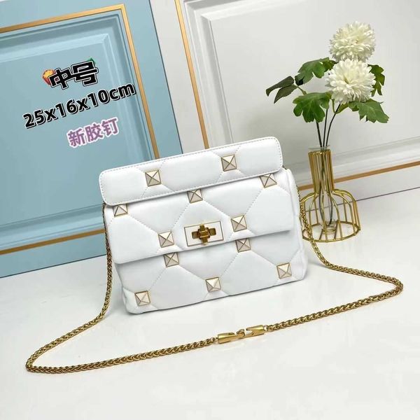 

beauty rivet designer women handbag bags luxurys women's chain n6gw mw15