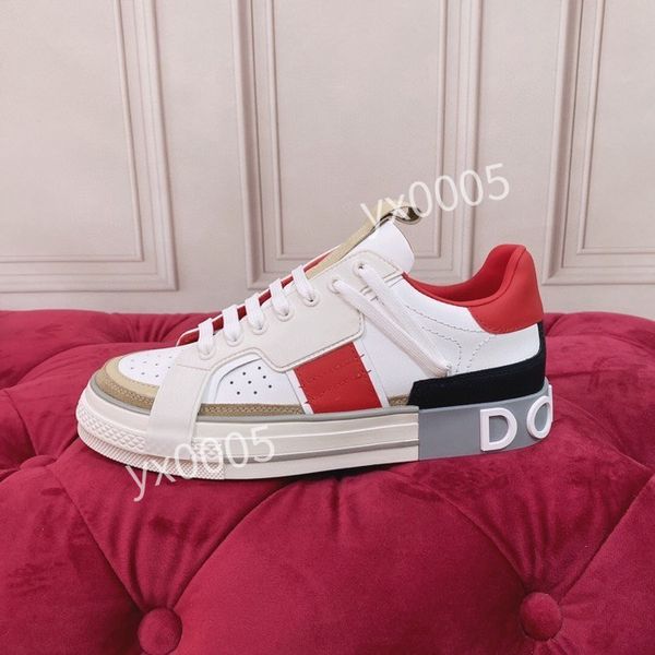

new brand designer mens womens casual shoes white black sneakers leather trainer printed platform trainers shoes