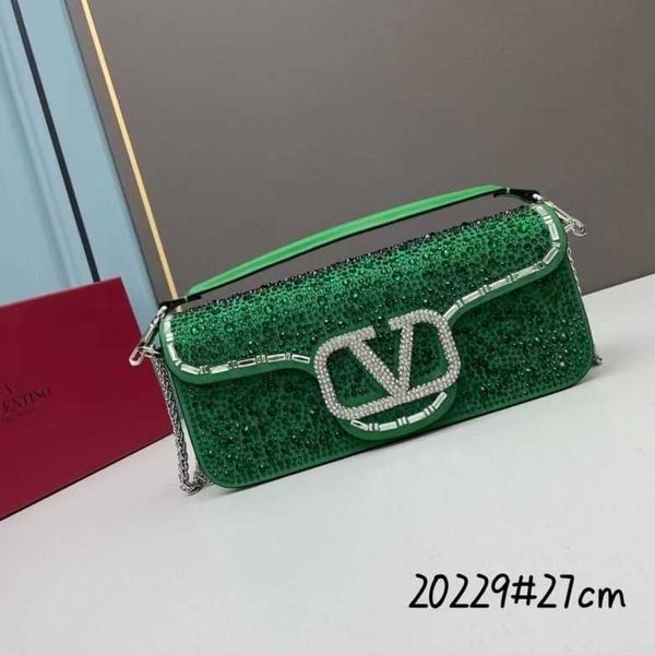 

diamond designer women bags luxurys handbag bling buckle big v mini loco crystal handheld shoulder crossbody chain bag b4c7 hyuh