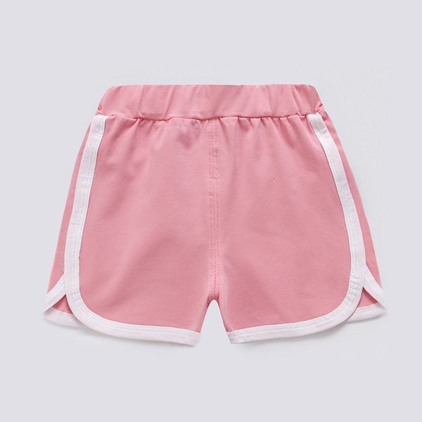 

shorts boys kids candy color girls children summer beach loose casual pants cotton 230323 230505, Black