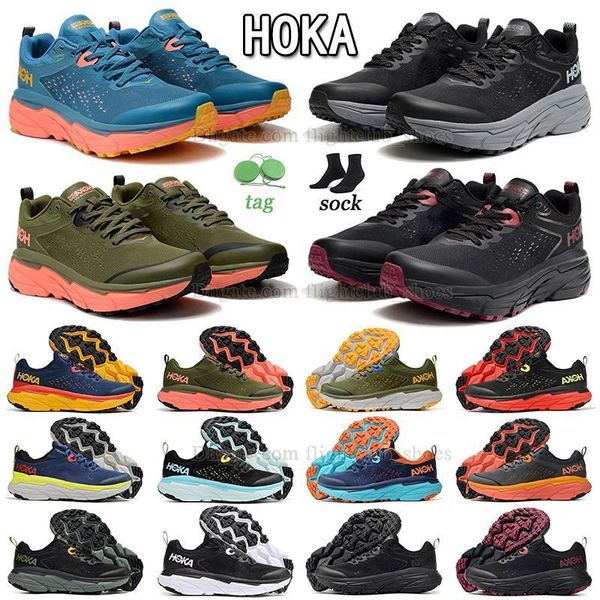 

luxury running shoes hoka black silvery green orange blue black thyme burgundy new mens sneaker outdoor trainers purple grey ice blue red da