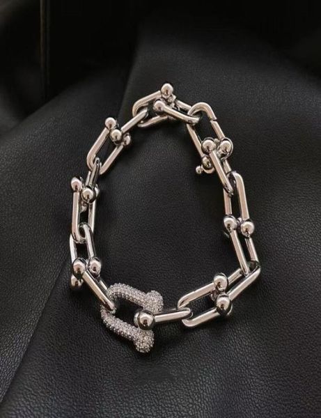 

bangle tifine 925 silver bracelet women039s jewelry with zircon buckle fashion birthday gift for women 2210127994993, Black