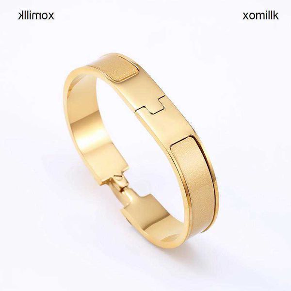 

silver h bracelet love bangle jewlery for women and men gift fashion classic letter stainless steel chirstmas thanksgiving valentine's, Black