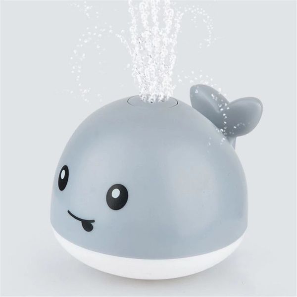 

bath toys baby lamp bathtub toy sensor water spray ball baby shower toy whale bathroom water toy electric toy 230505