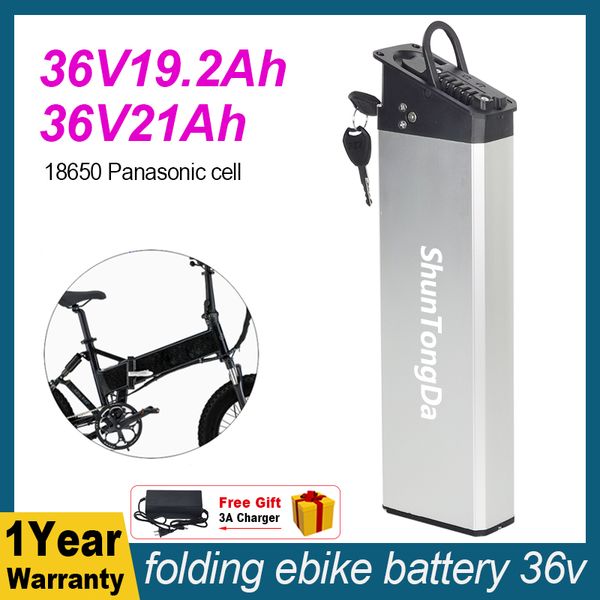 

36v 15.6ah 18ah folding ebike battery dch 009 19.2ah 21ah akku with panasonic cell for engwe electric bicycle 350w-750w motor