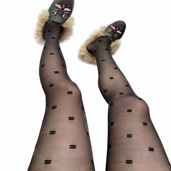 

womens long stockings tights leggings luxury designer fashion stretchy thin lace mesh tight soft breathable hollow plant letter pattern pant, Black;white