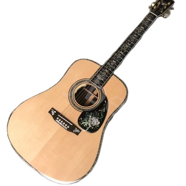 

lvy41 "d100 series luxury all-abalone shell finger playing acoustic acoustic guitar
