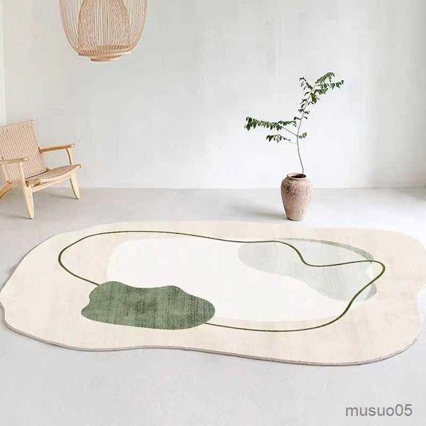 

baby rugs playmats nordic style irregular living room carpet bedroom bedside rug heterogonal carpets sofa coffee table floor mat entryway do