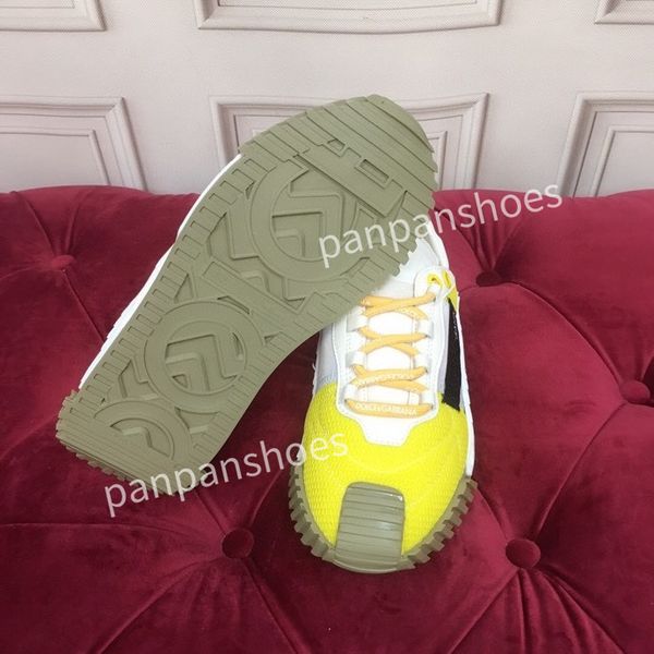 

brand casual shoes men designer leather lace-up sneaker fashion lady flat running letters shoes platform gym sneakers, Black