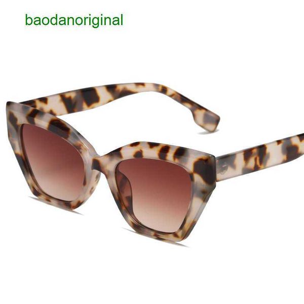 

burbrerys designer sunglasses xinbeiyi's new same cat eye glasses small frame sunglasses ins popular online show trend sxim, White;black