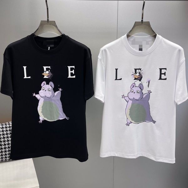 

2023 fashion mens designer pattern print t shirts black style polos t-shirt men women short sleeve tees m-4xl .pd001, White;black