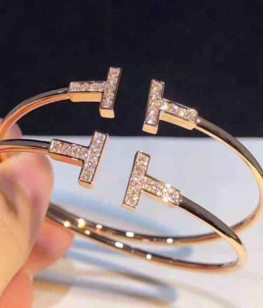 

double t korean minority temperament simple diamond inlaid rose gold fashion bracelet gift for girlfriend2377684, Black