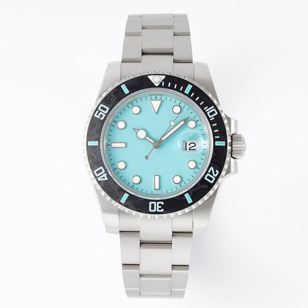 

sub watch new style automatic mechanical 3135 movement men wristwatch classic business wristband montre de luxe luminous stainless steel 904, Slivery;brown