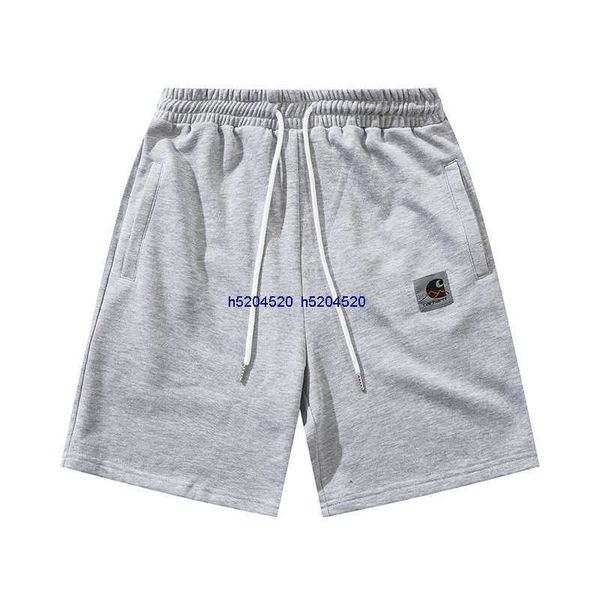 

2023 summer new men's shorts fashion tooling brand carhart military style correct version of trendy small embroidered basic capris 5yp7, White;black
