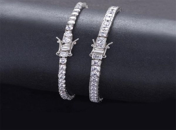 

bangle tennis bracelets pulseira sterling silver cluster 3mm cz zircon for women jewelry girl friend gift pulseras bracelet 2210123173799, Black
