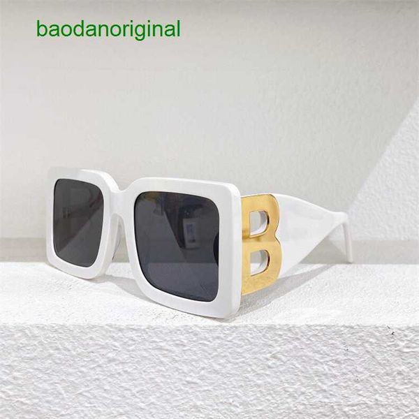 

burbrerys designer sunglasses be new ins trendy character letter b box sunglasses han huohuo same b4312 89b8, White;black
