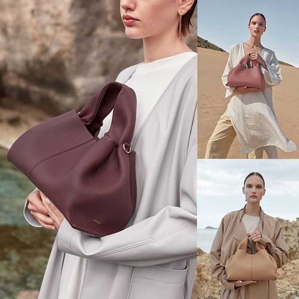 

french niche light luxury polene pleated cloud bag poleno dumpling bag large capacity one shoulder messenger handbag