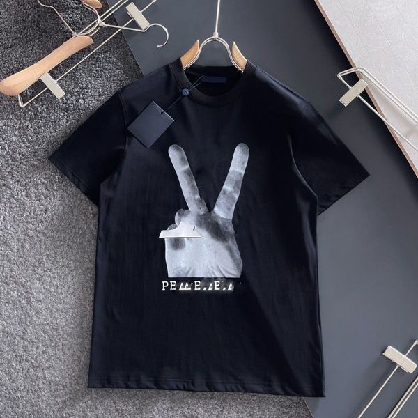 

new summer mens designer t shirt casual man womens tees with letters print short sleeves sell luxury men hip hop clothessize m-4xl .pd001, White;black