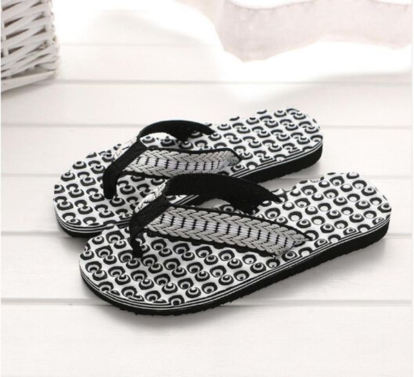 

summer comfortable massage flip flops shoes sandals foot massage slipper indoor outdoor flipflops casual beach shoes 40441641024