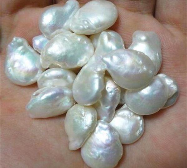 

whole lots 20pcs about175x122mm south sea white loose pearl t2005078448176