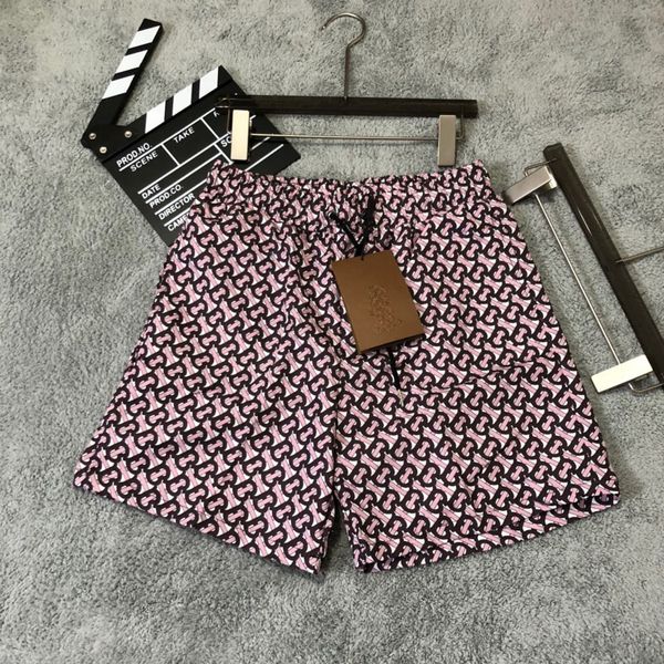 

summer mens shorts mix brands designers fashion board short gym mesh sportswear quick drying swimwear printing man s clothing swim beach pan, White;black