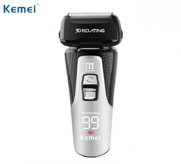 

kemei ttriple blade reciprocating electric shaver 110220v whole body washable men electric razor professional hair razor km15319892458