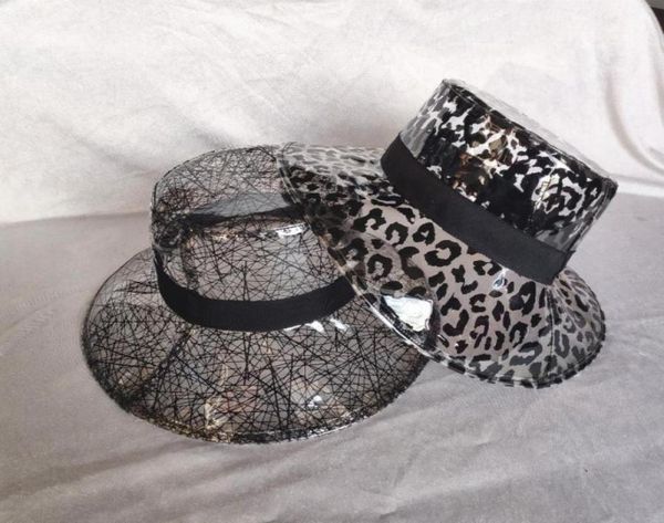 

wide brim hats solid transparent women039s buckets fisherman039s caps girls pvc beach sun visor waterproof rain hat plastic 9057489, Blue;gray