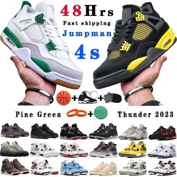 

og jumpman 4 basketball shoes pine green mens 4s designer sneakers fire red thunder military black cat a ma maniere messy room cement women