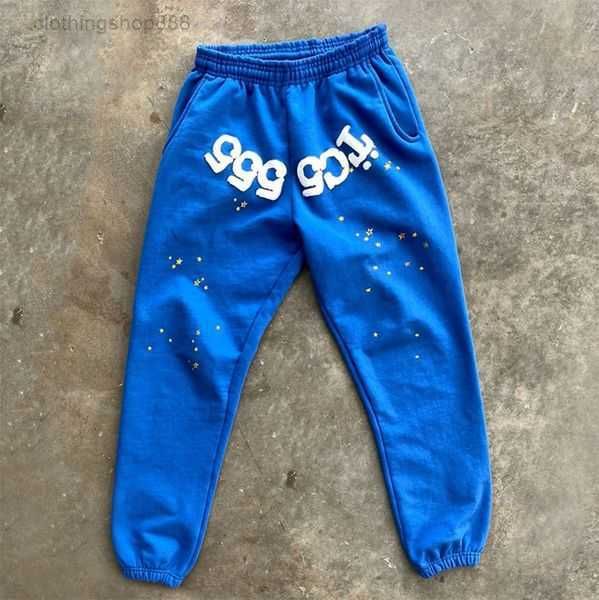 

men's pants sp5der555555 pullover red young thug angel men shoe printing web jkii joau, Black