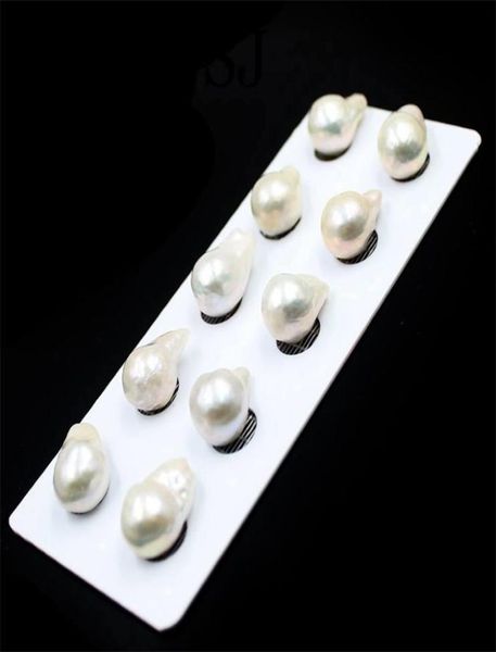 

bgsj 12x18mm no hole undrilled white natural freshwater pearl whole beads t2005078328297
