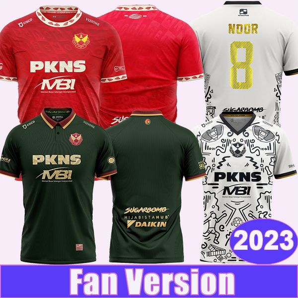 

23 24 selangor fc mens soccer jerseys noor home away 3rd malaysia super league oliver buff ifedayo olusegun brendan gan syahmi football shir, Black;yellow