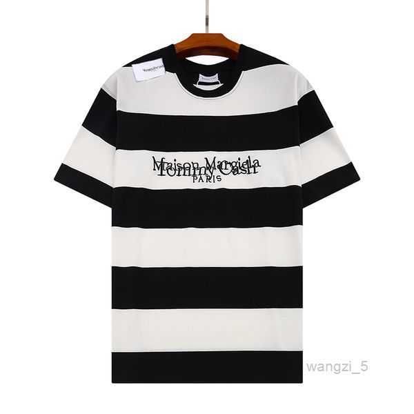 

maison designer women men fashion short sleeve brand clothes size fov5, White;black