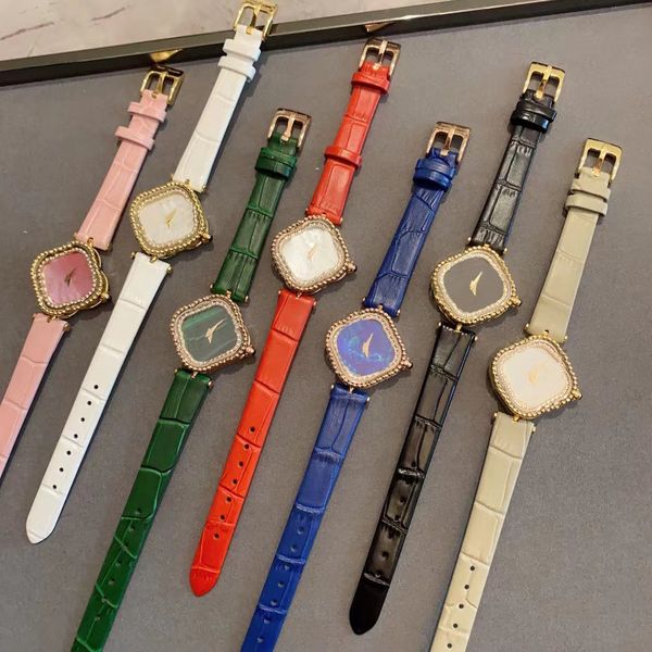 

luxury classic watch for women elegant 4/four leaf clover designer watchs watches wristwatch fashion wristwatches 904l stainless steel 27mm, Slivery;golden