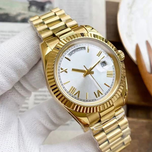 

mens designer watch automatic mechanical watches 40mm sapphire wrproof 904l stainless steel montre de luxe business wristwatches