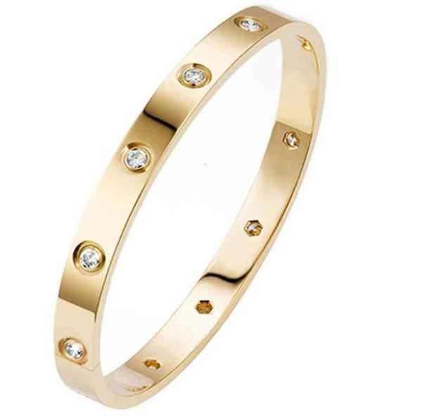 

other bracelets 18k rose gold couple titanium steel bracelet senior gift1506233, Golden;silver