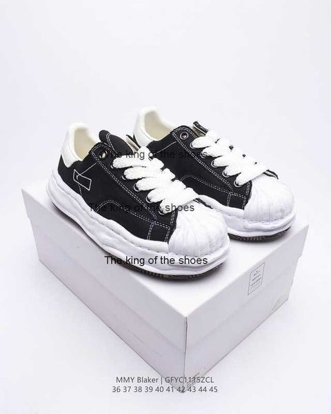 

casual new shoes blakey maison mihara yasuhiro mmy men's and women's low canvas miharayasuhiro shell head set slip-on pcrk