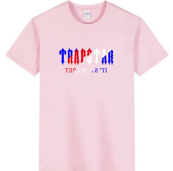 

mens womens designers t shirts fashion man t shirt trapstar women tees short sleeve luxe tshirts xs-2xl014, Gray