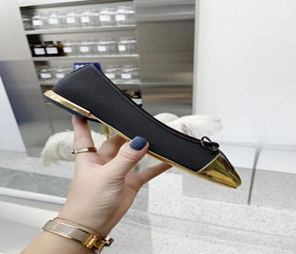 

new women039s ballet flats genuine leather loafers bling silver round toe glossy women shoes ballerina ladies shoes large size 4642623, Black