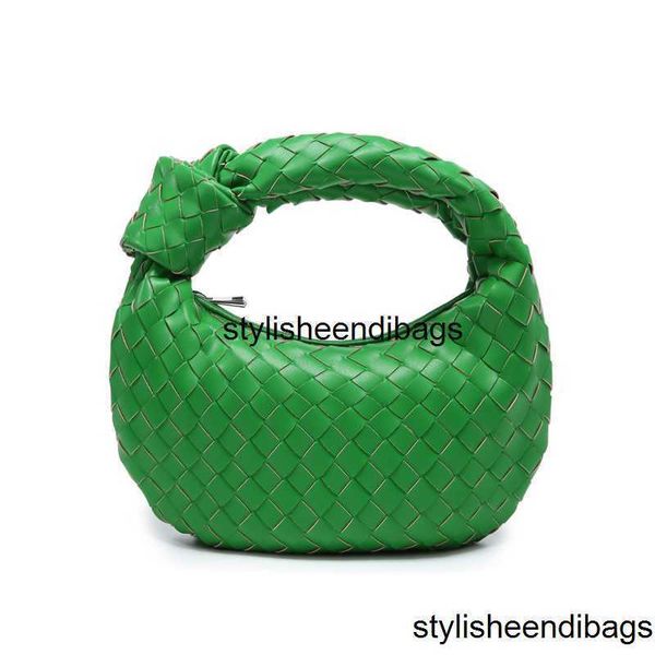 

stylisheendibags shoulder bags fashion woven bag knotted handle shoulder bag green summer lady cross body hobo casual handbag designer b bag