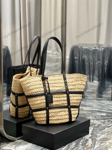 

totes women handbags panier tote shopping bag handbag raffia woven hobo fashion large beach straw bags luxury designer travel crossbody shou