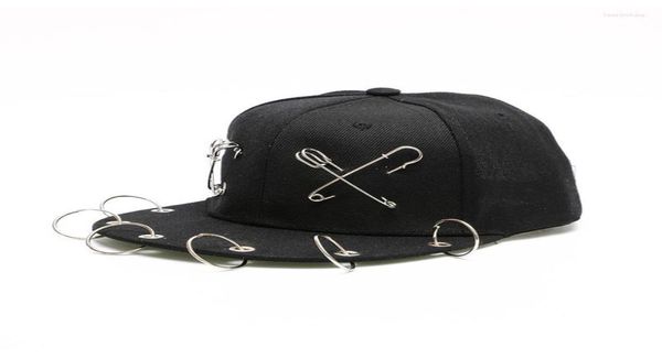 

ball caps punk style black parentchild hip hop hats trend pin rivet tassel baseball for men women street fashion show casual4162802, Blue;gray