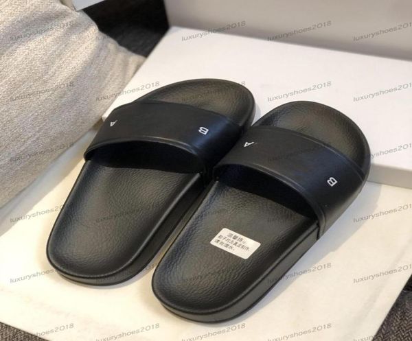 

mens womens slippers sandals shoes print slide summer fashion wide flat beach sandals slipper flip flop5151389, Black