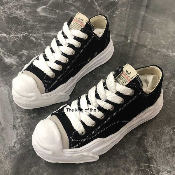 

shoes high street mmy thick bottom canvas mihara men sneakers lace-up yasuhiro men's casual women's boots