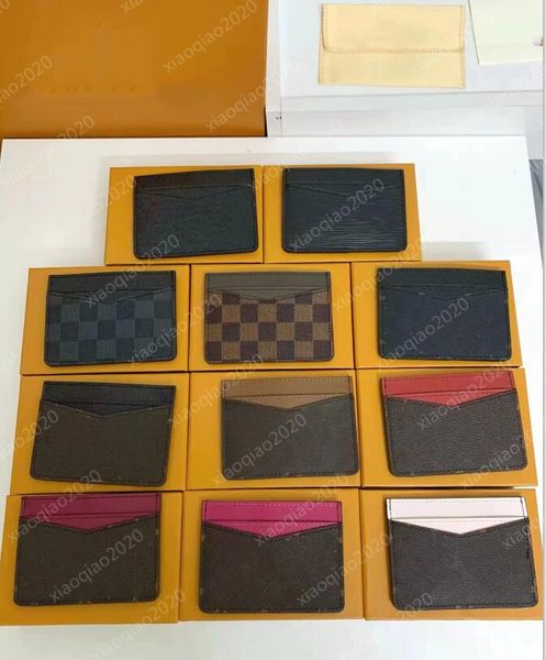 

luxury designer card holder genuine leather marmont purse fashion y womens men purses mens key ring credit coin mini wallet bag charm brown, Brown;gray