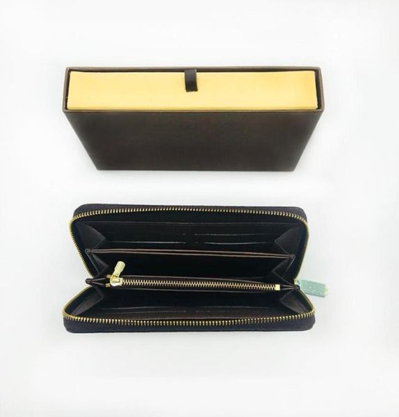 

2019 new whole classic standard wallet pu fashion leather long purse moneybag zipper pouch coin pocket note compartment organi9253503, Red;black