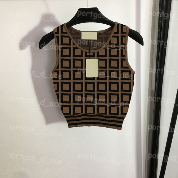 

letter women t shirt knit sleeveless tank summer spring casual vest, Black