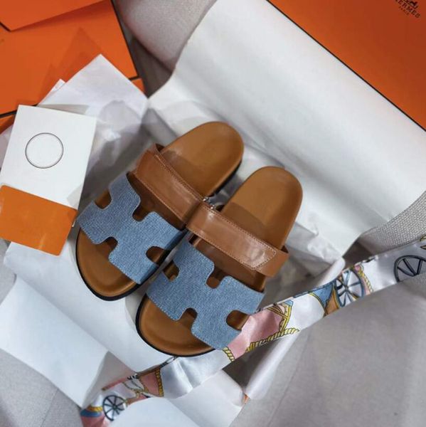 

fashion women chypre beach flats slippers sandals pool fun sliders italy catwalk front strap magic stick leather slides designer summer nove, Black