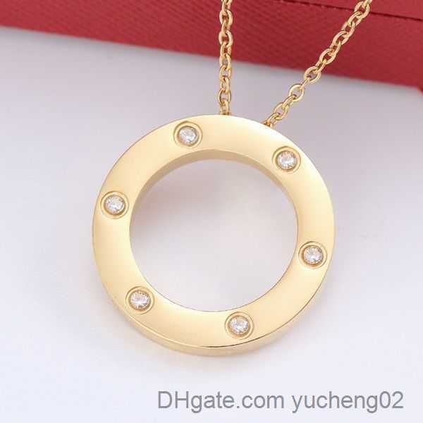 

style new men's and women's love pendant necklaces fashion designer design stainless steel love necklace man's valentine&#039, Silver
