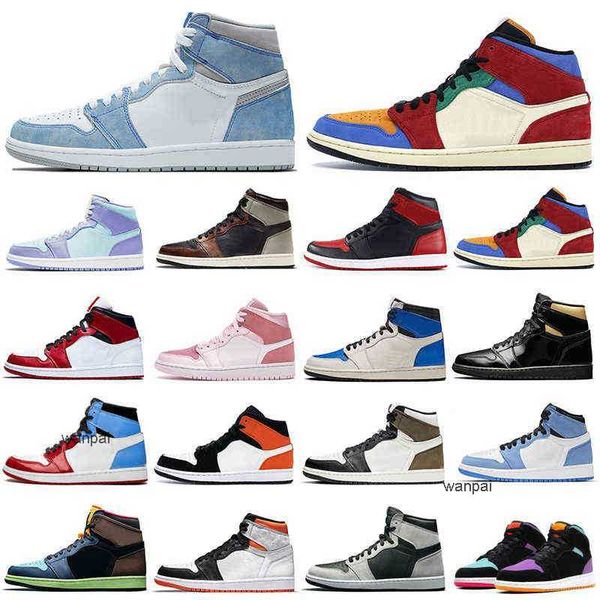 

excellent 1s men basketball shoes 1 university blue obsidian bred shadow digital pink women mens trainers sports sneakers breathable